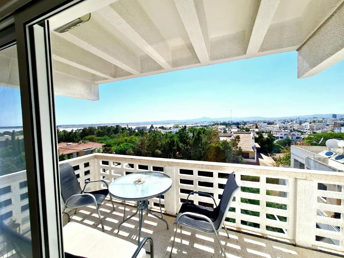 Panoramic Larnaca Salt Lake View Flat Cyprus