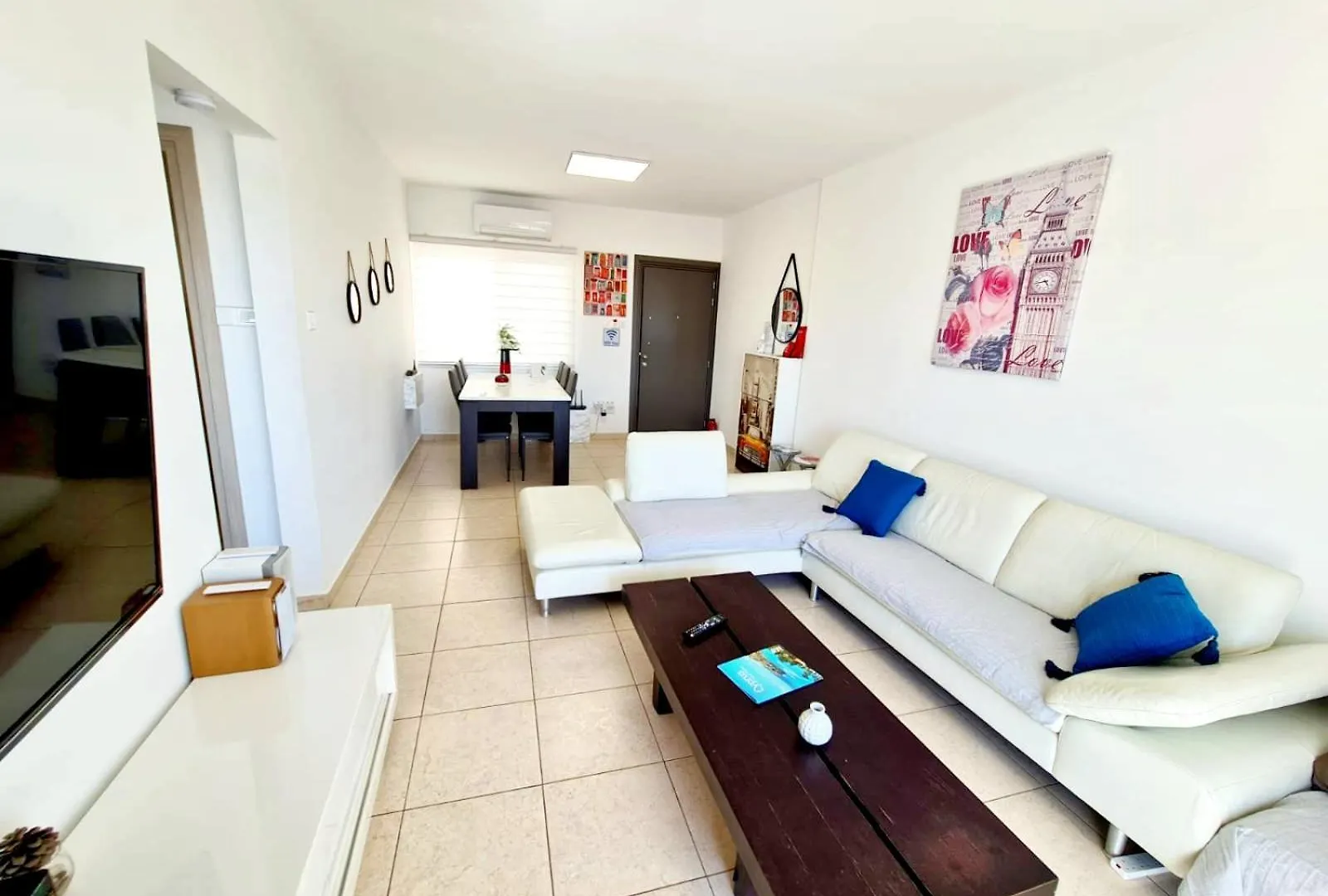 Panoramic Larnaca Salt Lake View Flat location